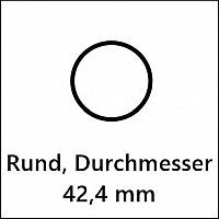 42,4 mm 42,4 mm