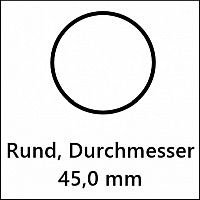 45,0 mm 45,0 mm