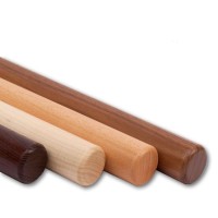 Handlauf Holz mit Handlaufende radius. Handlauf Holz mit Handlaufende radius.